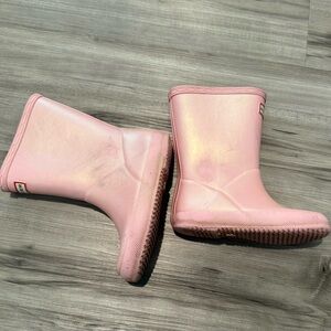 Hunter Kids Light Pink Rain Boots